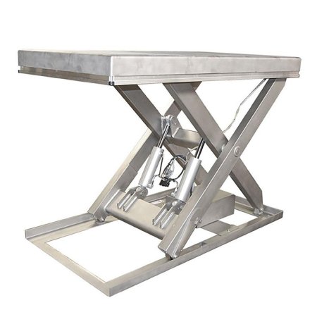 Special stainless steel scissor lift platform