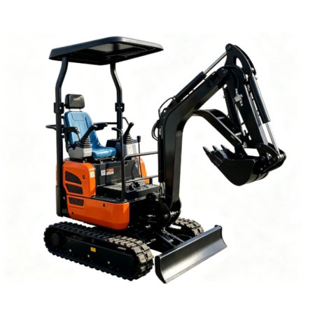 1-tonne mini crawler excavator