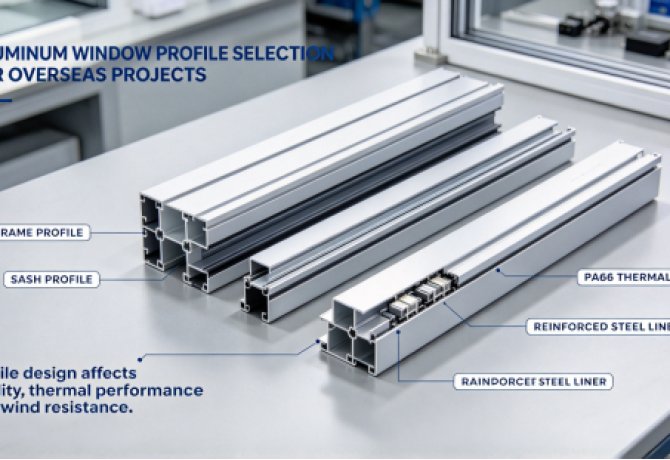 How to Choose Window Frame Profiles for Overseas Engineering Projects