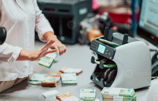 Automated cash reconciliation data generated by intelligent counting equipment.