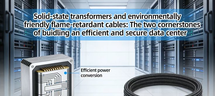 Solid-State Transformers and Eco-Friendly Flame-Retardant Cables: Two Cornerstones for Building Efficient and Secure Data Centers