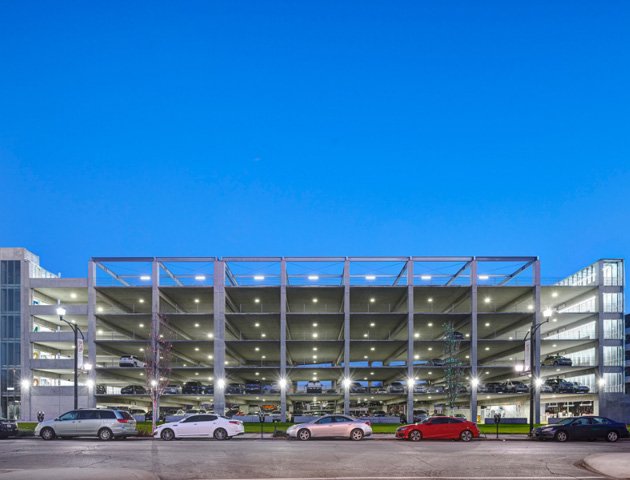  Fast construction parking lot