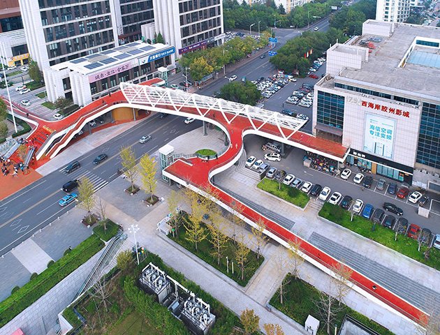 Overpass bridge