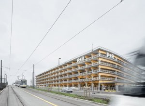  Prefabricated parking building