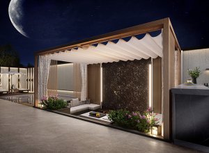 multi floor steel villa for family housing