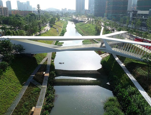 Bridge over the river