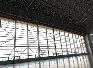 Steel structure hangar