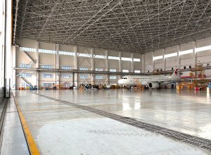 Prefabricated steel hangar