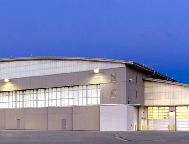 Structural frame hangar