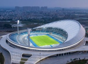 Open-air big stadium
