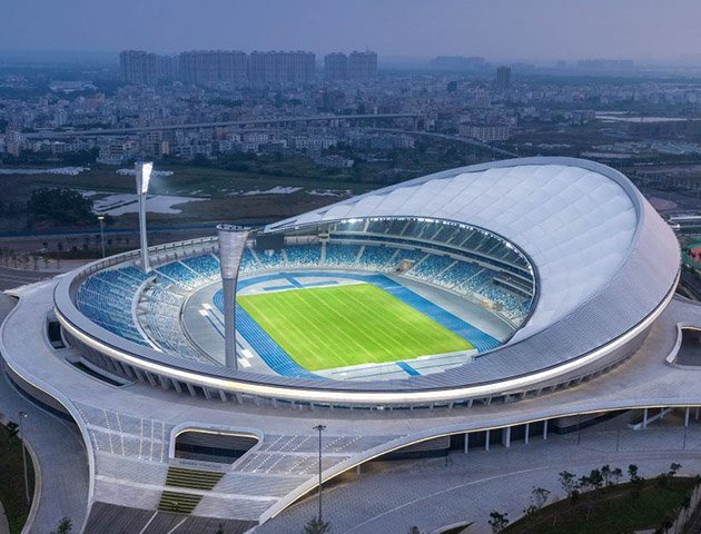 Open-air big stadium