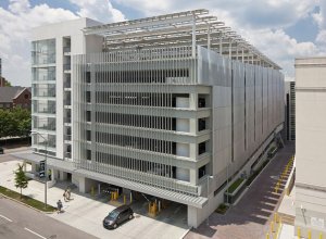 Steel structure parking building