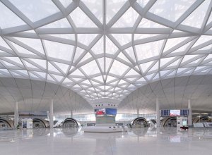 private airport terminal building steel structure project
