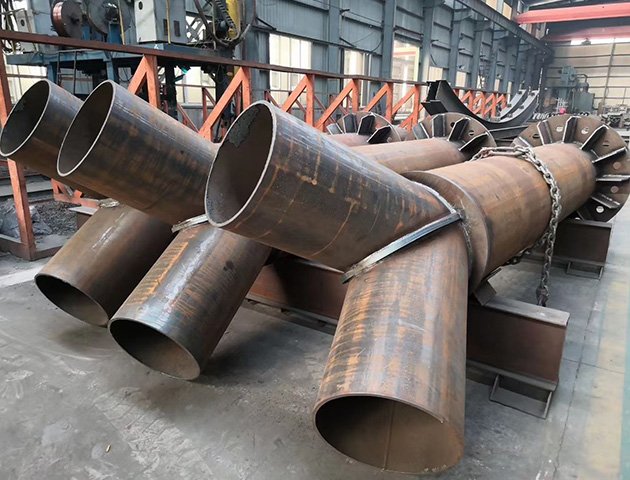 epoxy zinc-rich coated steel portal bridge