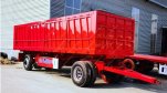 Full trailer compartment truck