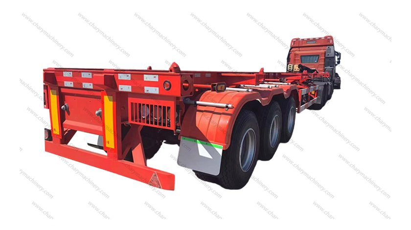 3-Axle Skeletal Semi Trailer