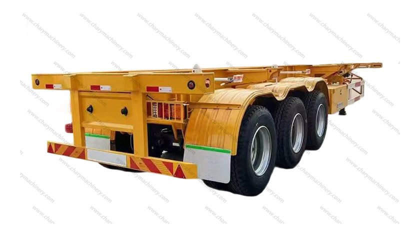 3 Axle Skeletal Semi Trailer