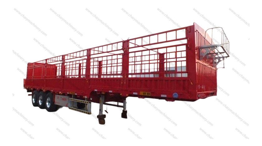 3 Axles Fance Semi Trailer