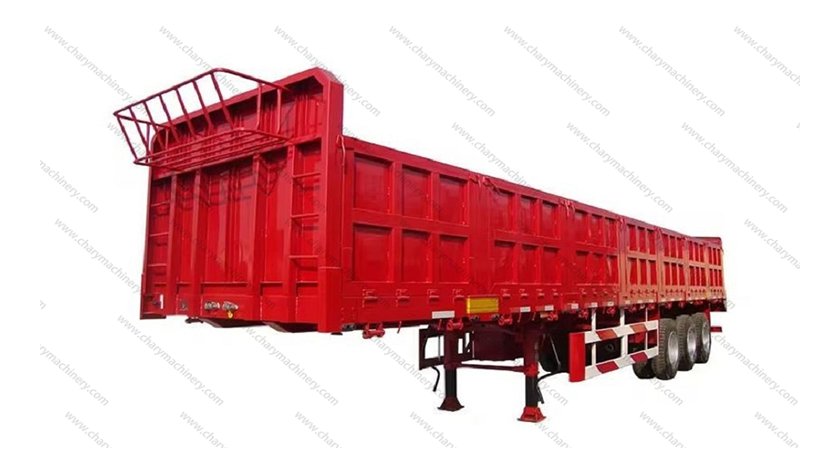 3-axle Side-dump Semi Trailer