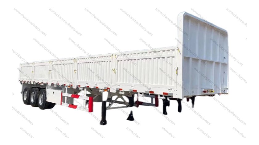 3-axle Side-dump Semi Trailer