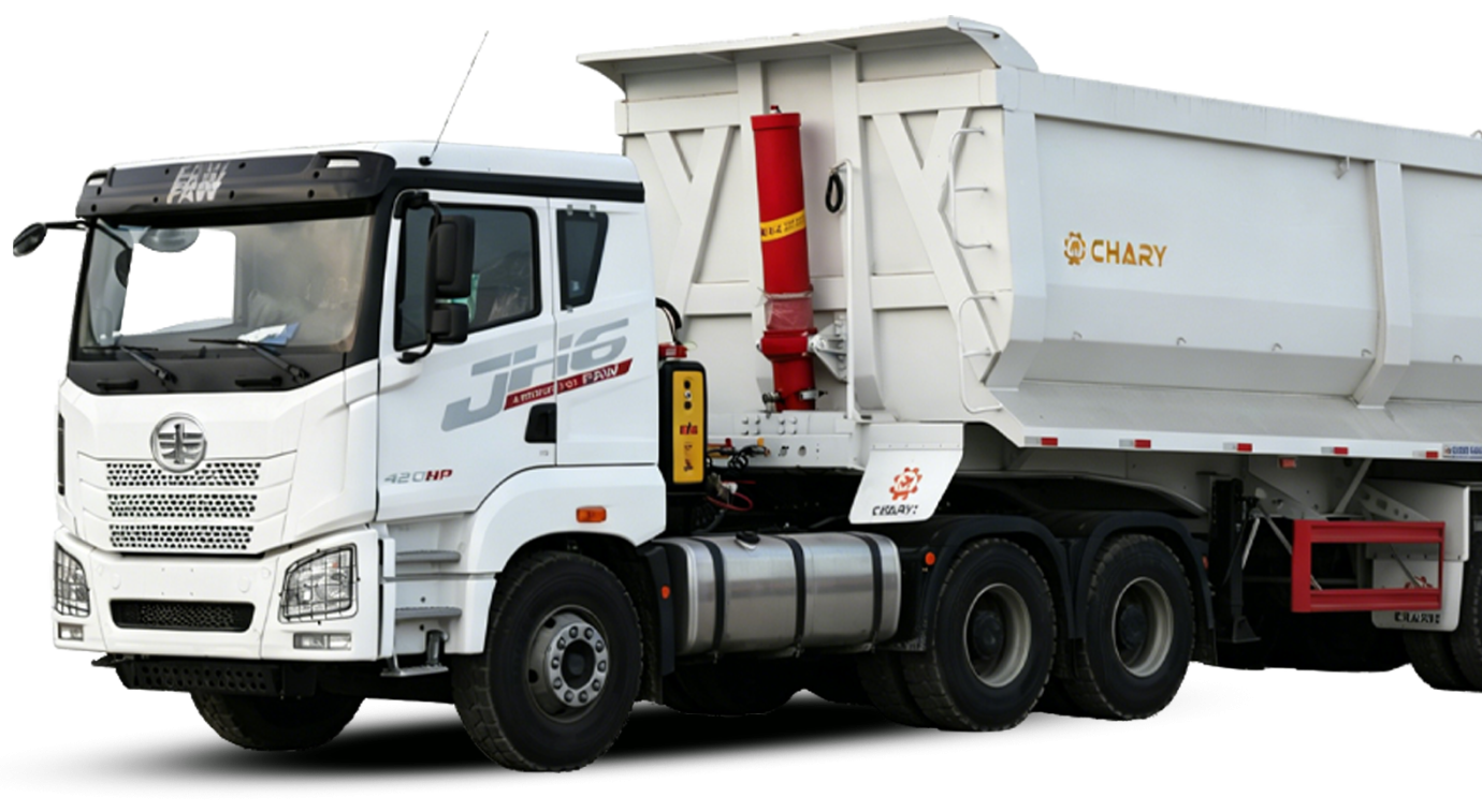 dump semi-trailer
