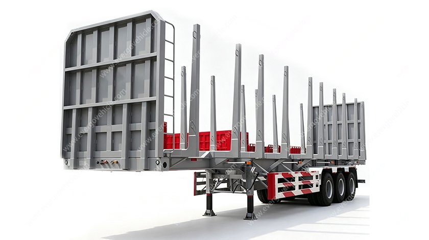 Forestry Semi Trailer With Stake