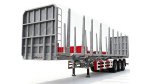 Forestry Semi Trailer With Stake
