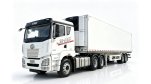 40FT 3 Axles Refrigerated Semi Trailer | Single Tire Carrier Reefer Unit for Frozen & Fresh Cargo