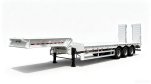 3 Axles Lowbed semi trailer