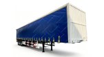 3 axle Side curtain semi-trailer