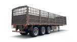 3 Axles Fence Cargo Trailer 3