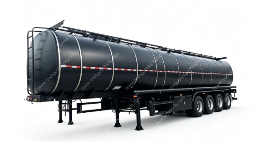Quad Axle Bitumen Tank Semi Trailer