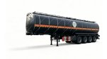 4-axis asphalt transport semi-trailer