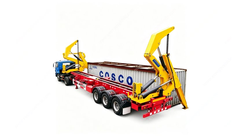 45-ton container side lifter semi-trailer