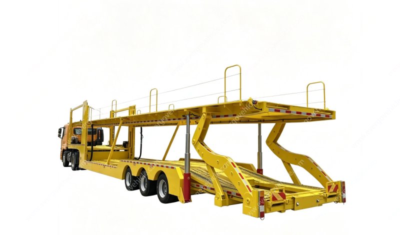 Tri-Axle Car Carrier Semi-Trailer