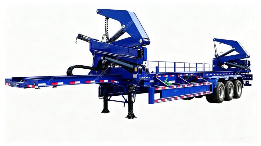 40ft container side lifter semi-trailer