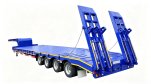 4axle 100tons low bed semi trailer (2)