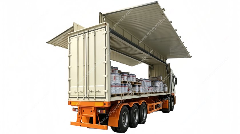 Side Opening Wing Box Semi-Trailer