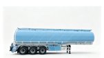 3 Axle Aluminum Fuel Tank Semi Trailer