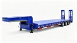 4axle 100tons low bed semi trailer