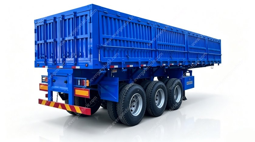 Mining & Construction Side Dump Trailer