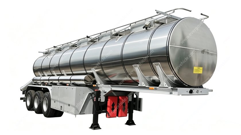 3-axle 50000L stainless steel tanker