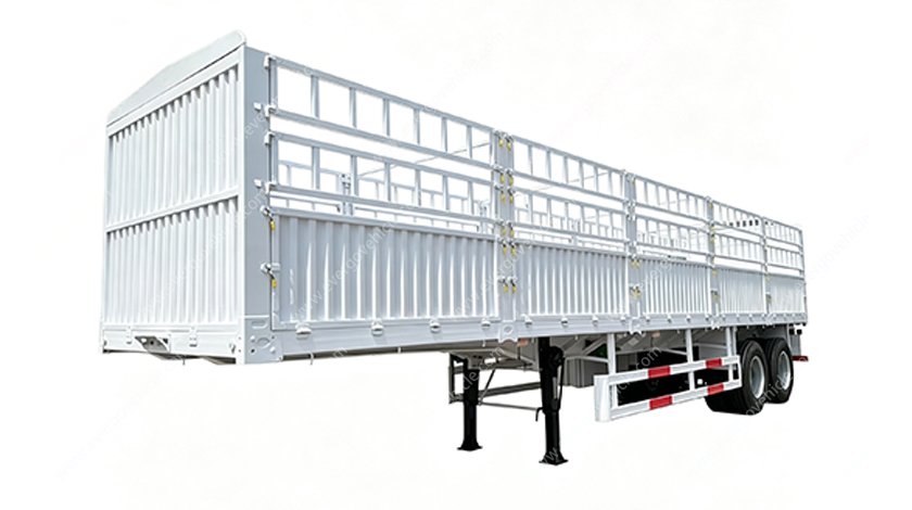 2 Axle Fence Semi Trailer