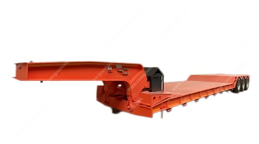 RGN Semi-Trailer with Self-Contained Diesel Hydraulic Power