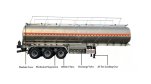 Diesel Aluminum Tanker Trailer