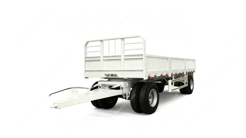 2 Axle Dropside Drawbar Full Trailer