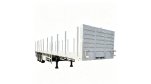 3‑Axle Log Timber Transport Semi‑trailer