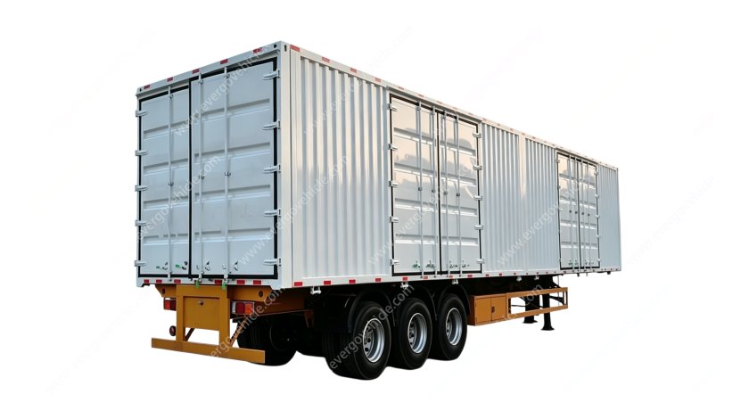 40T Van Box Trailer