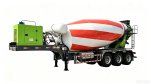 Concrete Mixer Semi‑Trailer