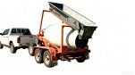 1 Yard Concrete Mixing Trailer